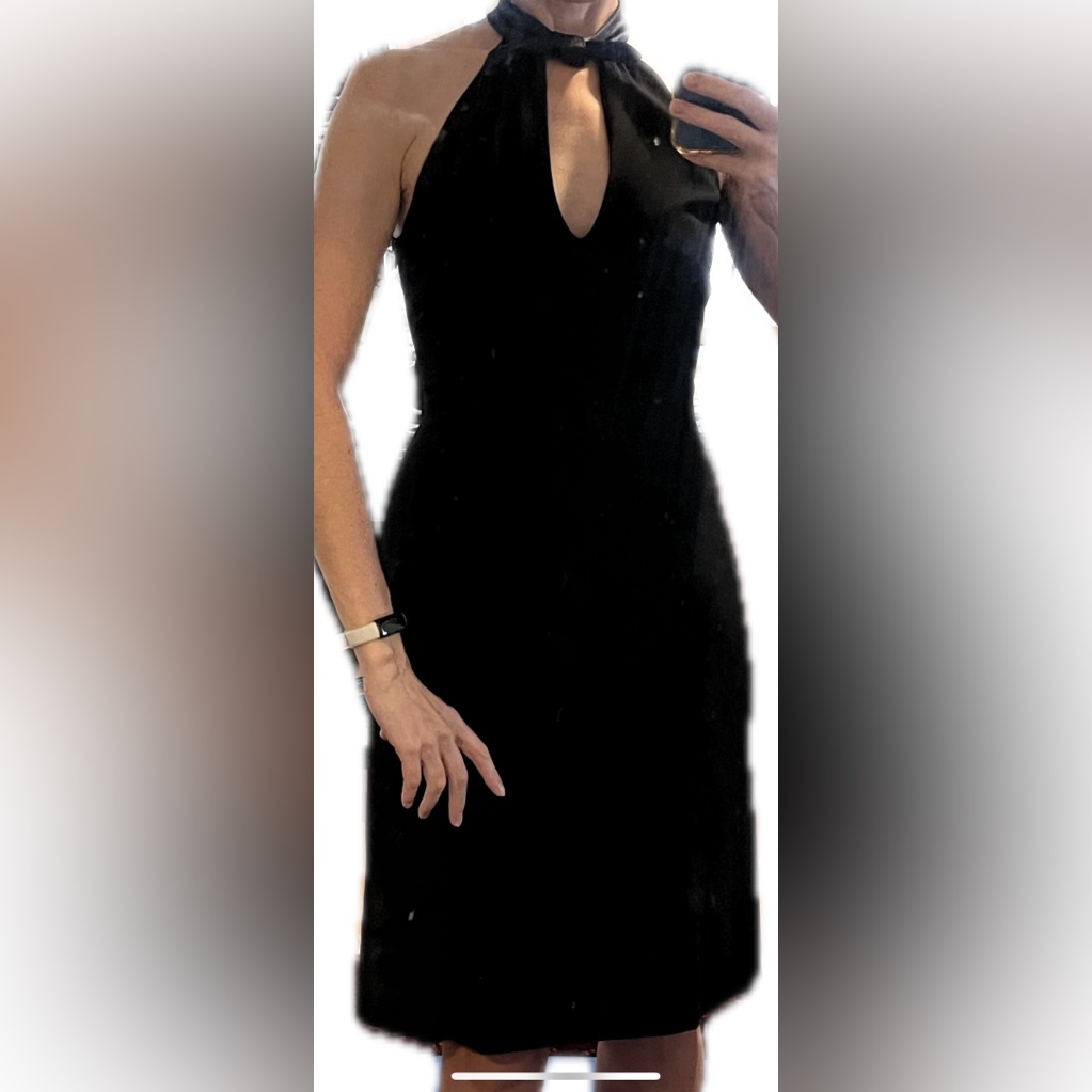 Moschino Cheap And Chic Black Dress, Size 8